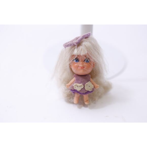 1960s, Liddle Kiddles, Lilac Locket, Doll, Purple, Mattel, FLAW ~ 250929-WH 766 - Picture 1 of 4